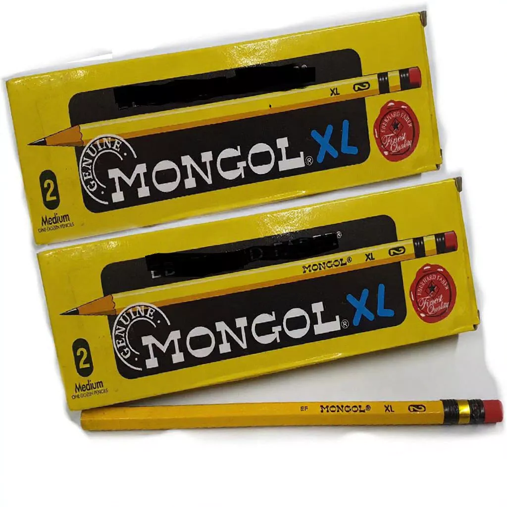 24% OFF Mongol Pencil No. 2 with Eraser, 12pcs or 36pcs Pack, Smooth Writing and Comfortable Grip