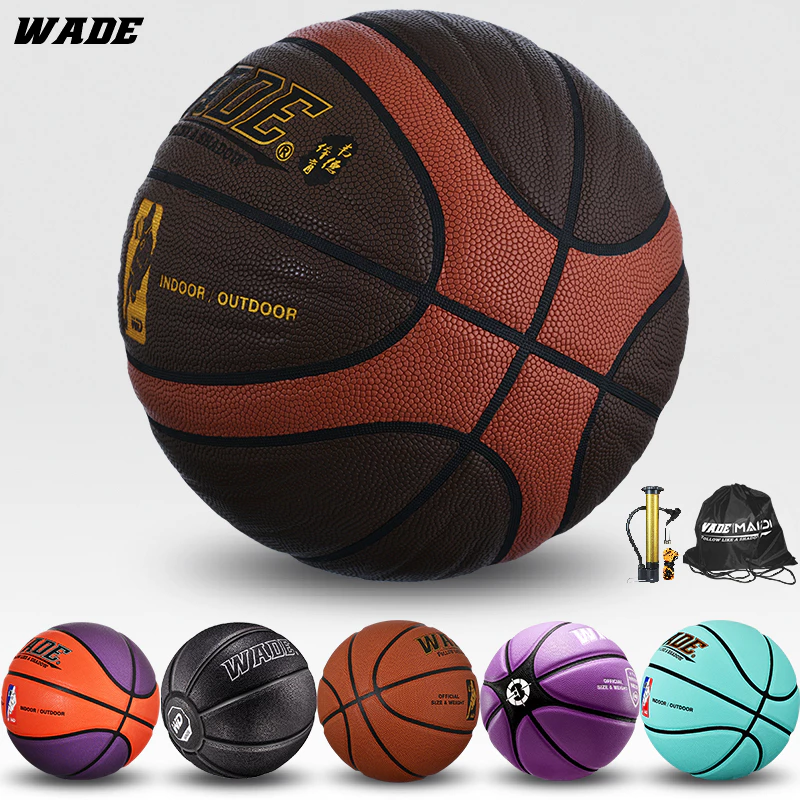 39% OFF WADE League Ball For Indoor/Outdoor Used For Competitions Professional Basketball Ball For Student School Professional PU Elastic