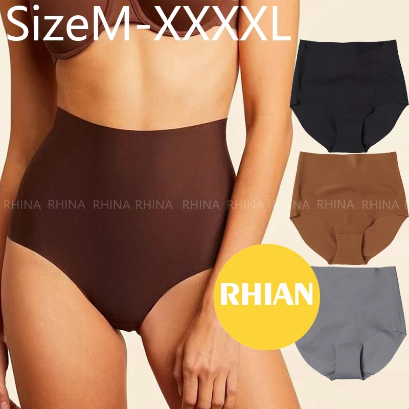 41% OFF Rhian high waist seamless panty girdle ice silk pantise women underwear body shaper panties