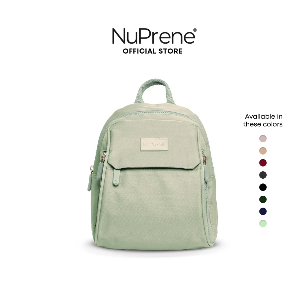 65% OFF NuPrene - The Raya Mini Backpack - Water-Resistant Backpack in Mint Green