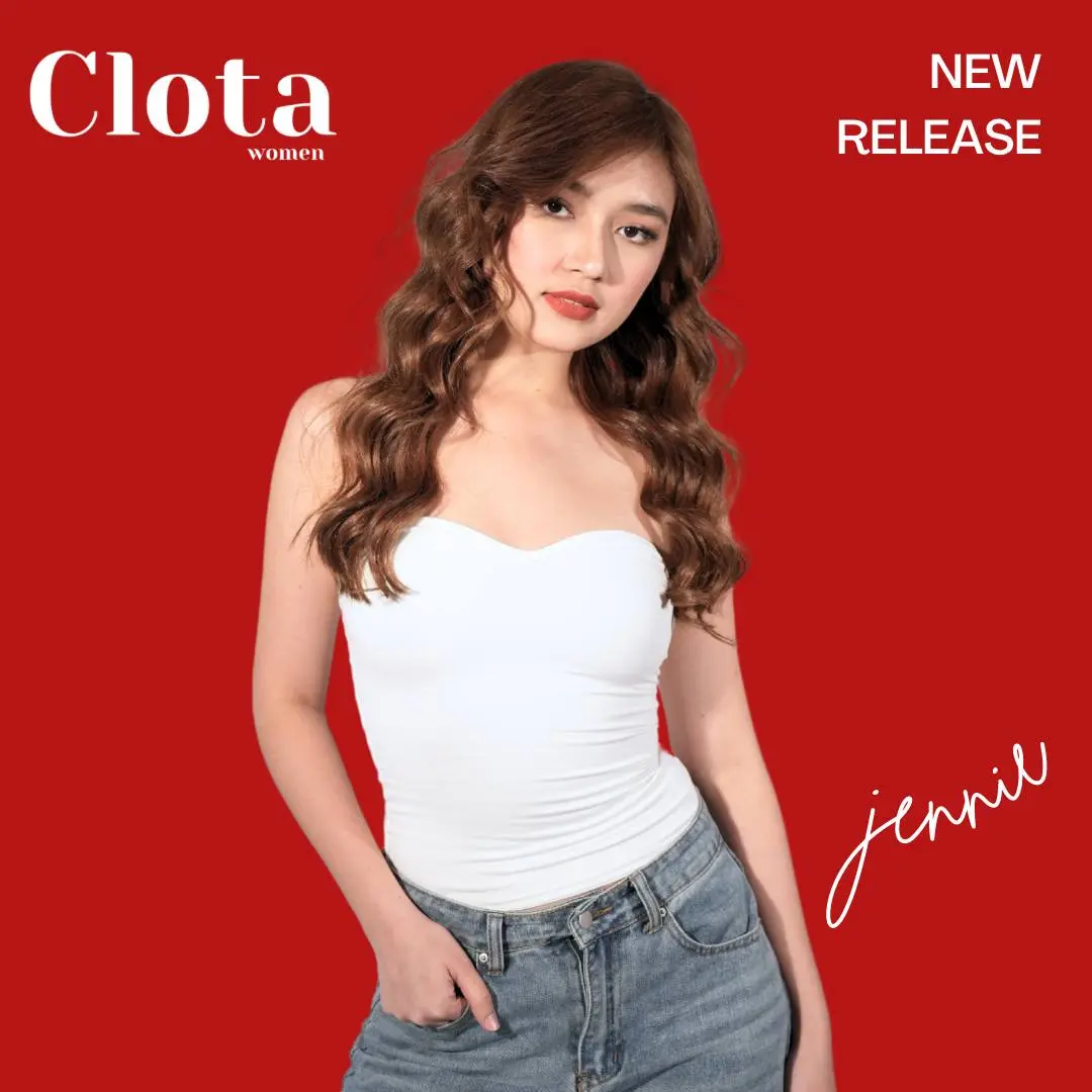 10% OFF NEW! CLOTA WOMEN - Jennie Top - Double Lined - Full Length - Heart Shaped Tube Top