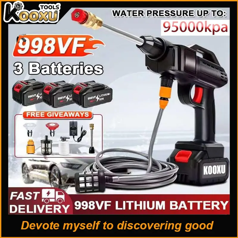 61% OFF KOOXU Pressure Washer Car Washer High Pressure Washer Portable 998V High Power Sprayer