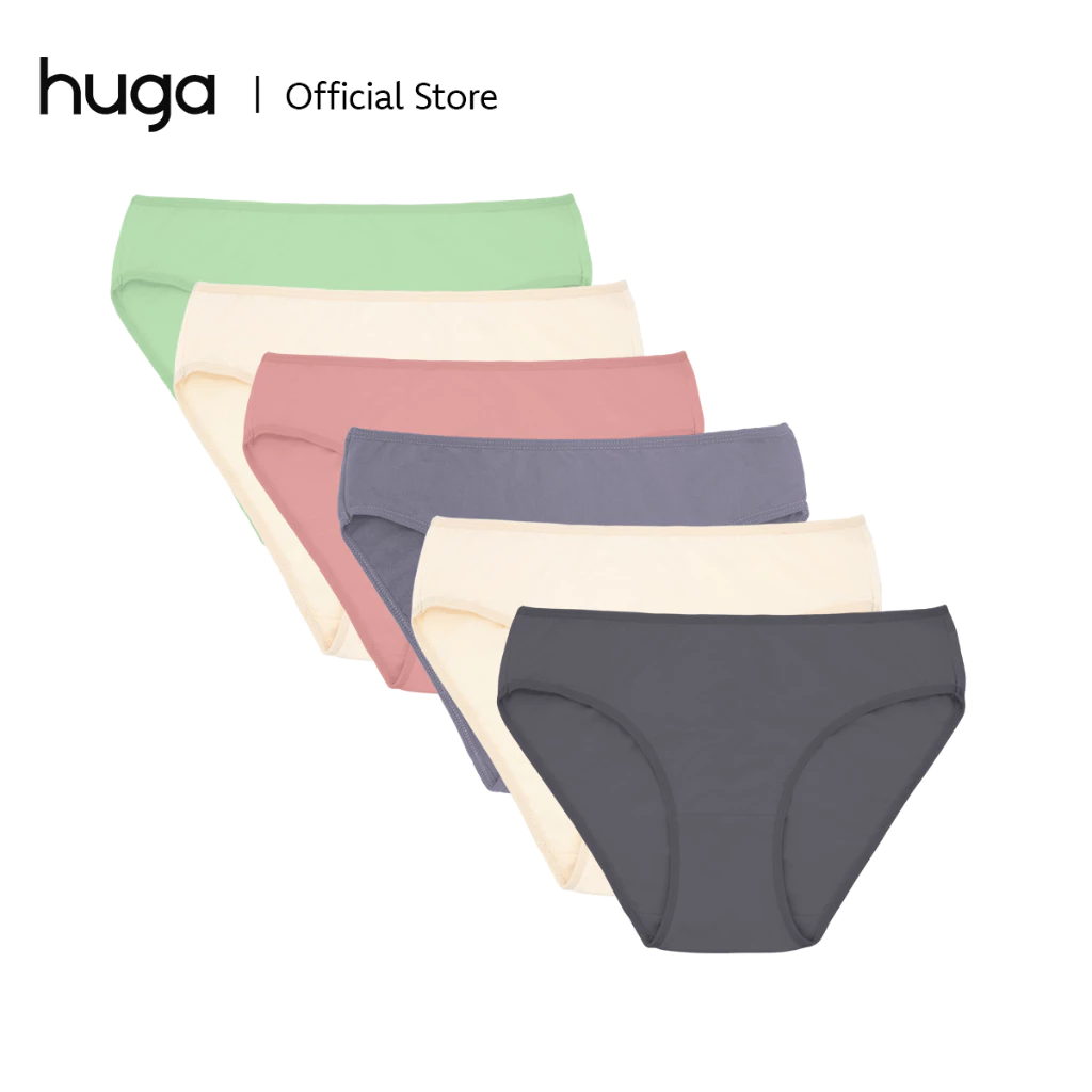 28% OFF Huga Cindy 6 in 1 Cotton Blend Underwear Promo Pack Daily Wear Comfortable Midwaist Underwear S-2XL