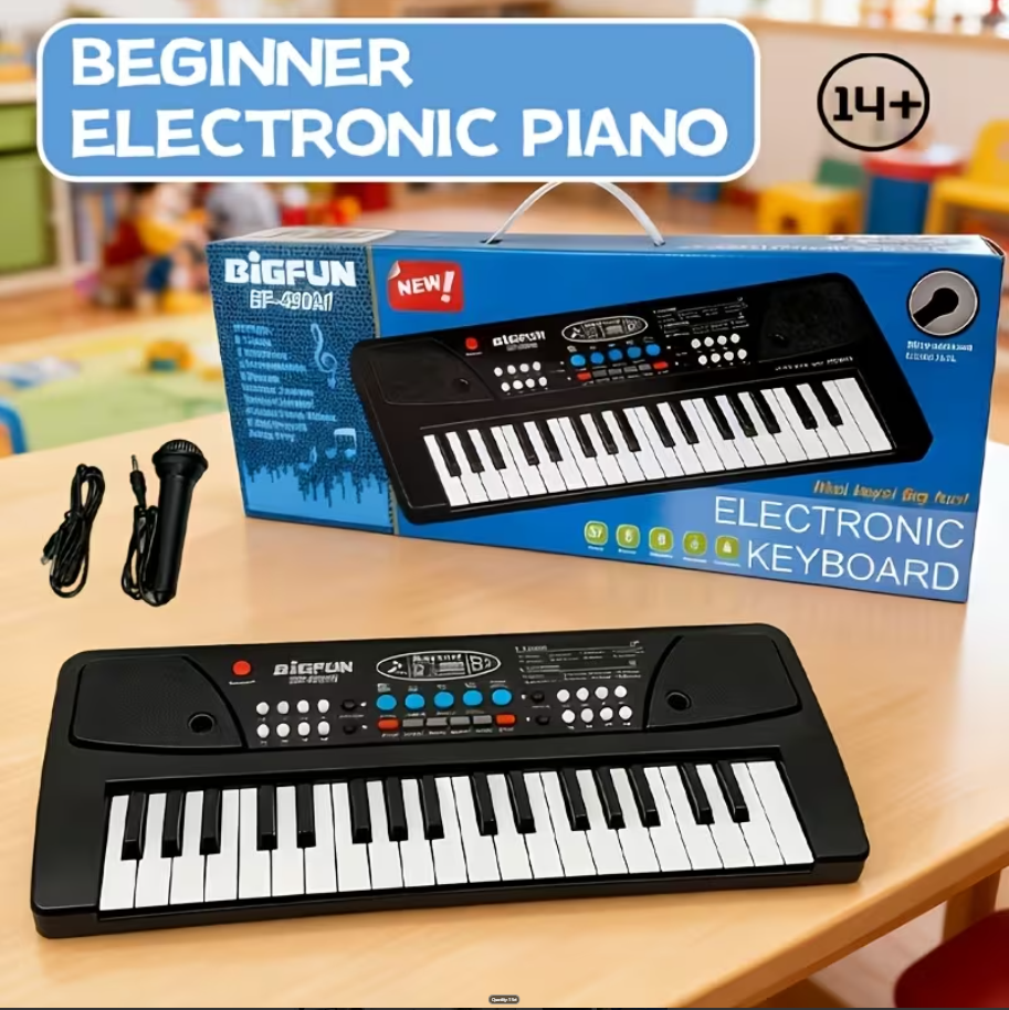 46% OFF Keys Portable Electronic Keyboard Piano for Teens & Adult Beginners, Multifunctional Music Instrument 8 Tones 8 Rhythms 6 Demos Recording USB Powered Built-in Speakers