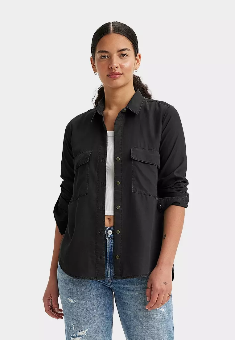 51% OFF Women's Doreen Utility Shirt A7467-0000