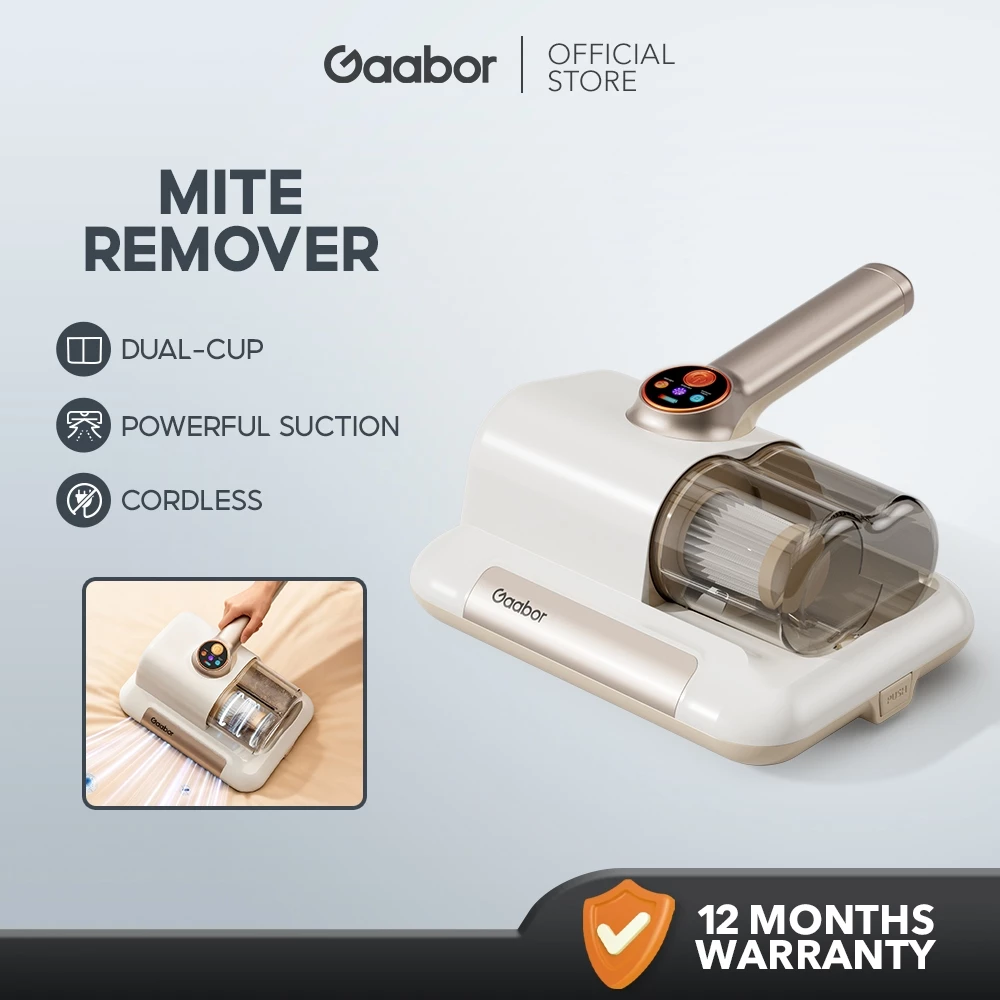 44% OFF Gaabor Handheld Dust Mite Vacuum Cleaner For Home Mattress Cleaning Machine Multi-Purpose Cordless