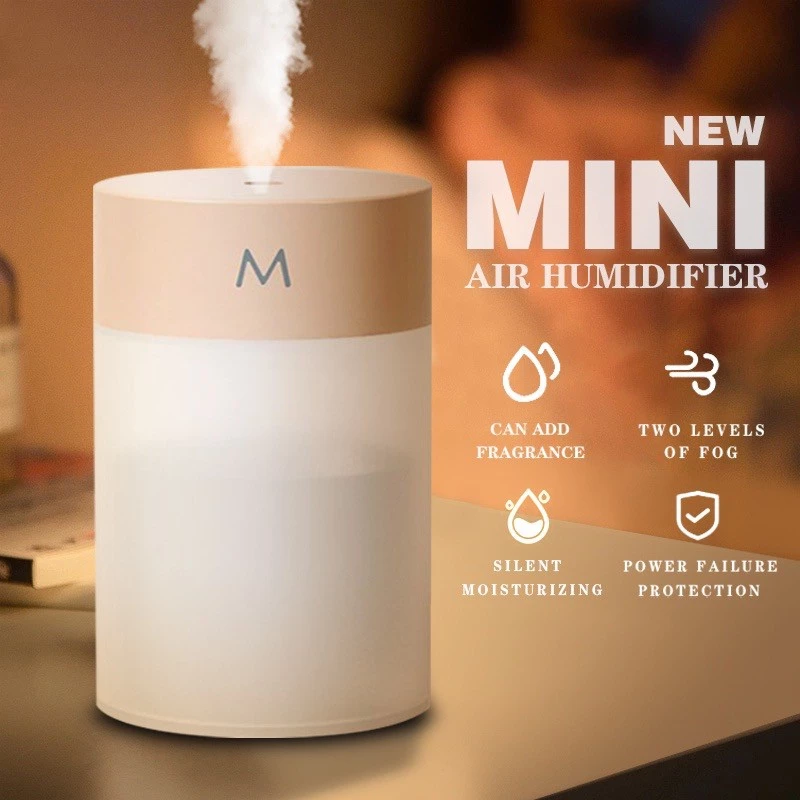 98% OFF 100% Original Smile 260ml Ultrasonic Humidifier Air Purifier Diffuser Humidifer for Aroma in Office