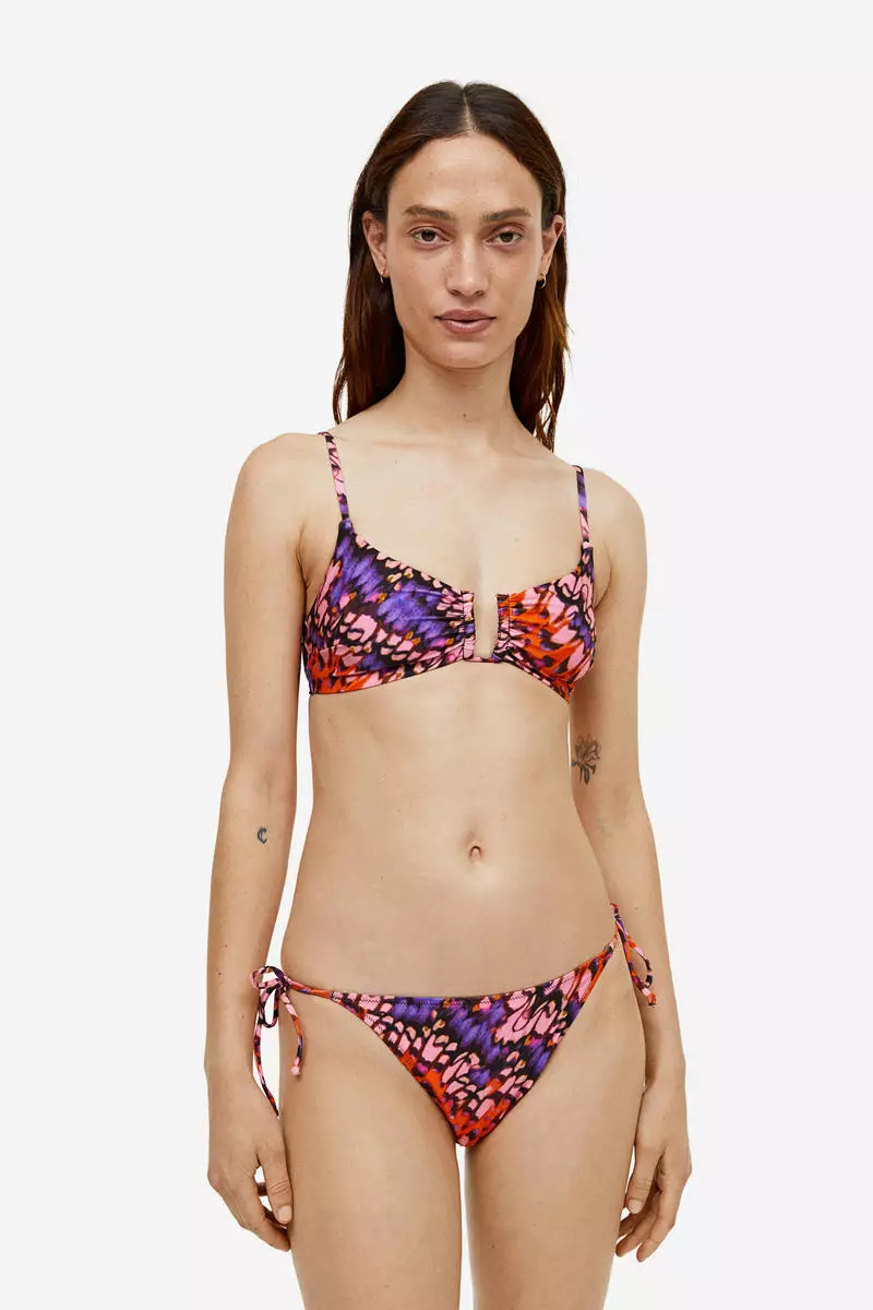 70% OFF H&M Tie tanga bikini bottoms