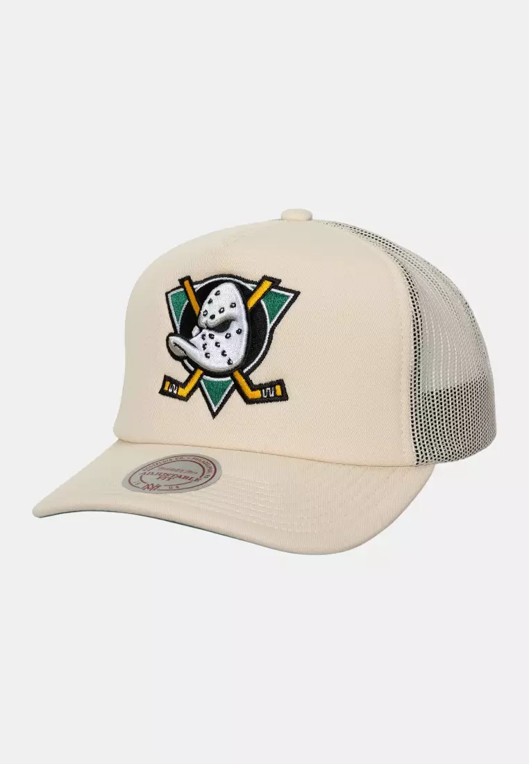 10% OFF Mitchell & Ness NHL Anaheim Ducks Evergreen Trucker Snapback Cap