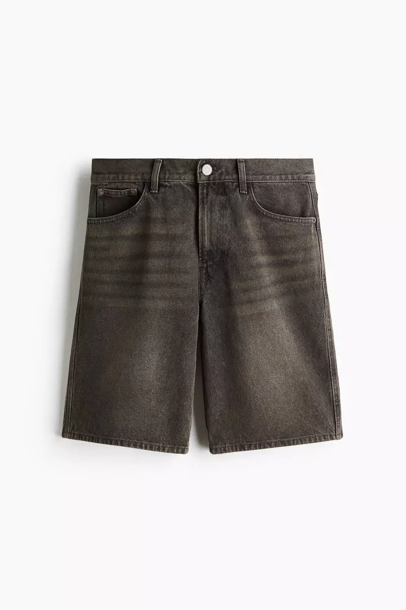 55% OFF Loose Fit Denim shorts