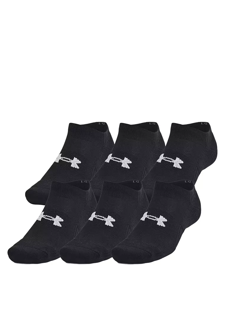 31% OFF Training Cotton Unisex 6-Pack No Show Socks