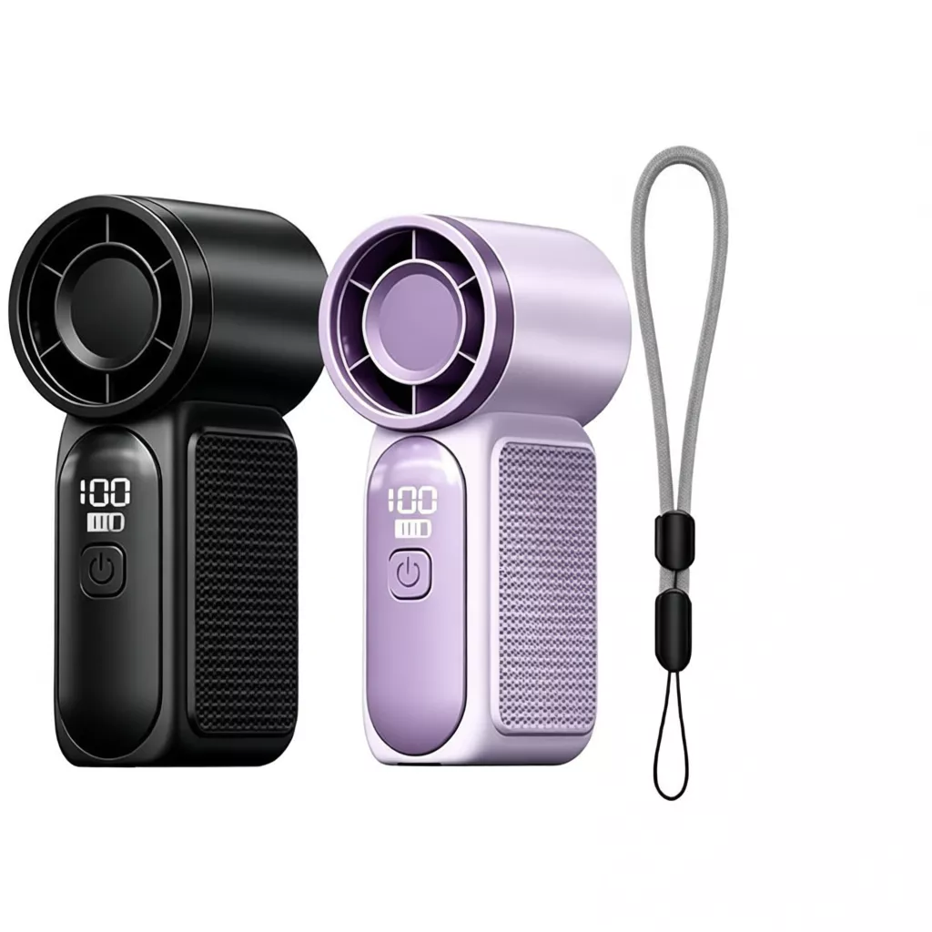 67% OFF Mini Fan X688 Mini Turbo Fan Rechargeable Handheld Portable Strong Wind Jet Hand Kids School