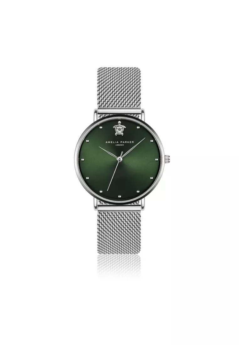 40% OFF Elegant Amelia Parker Women's Watch with Stainless Steel Watch Bracelet