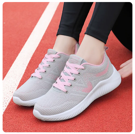 76% OFF Running Shoes Breathable Mesh Lightweight Soft Bottom Casual Sport Shoes Ultra Soft Student Leisure Running Sneakers