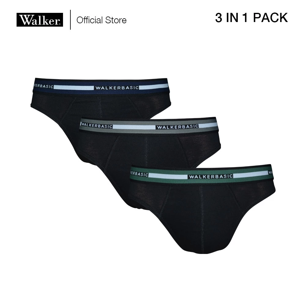 20% OFF Walker Cotton Comfort Breathable Hipster Brief (3 in 1 Pack)