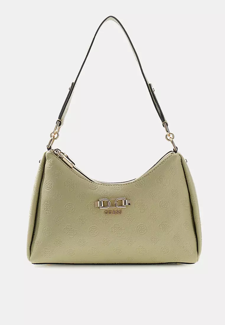 73% OFF Guess Anise Double Zip Shoulder Bag