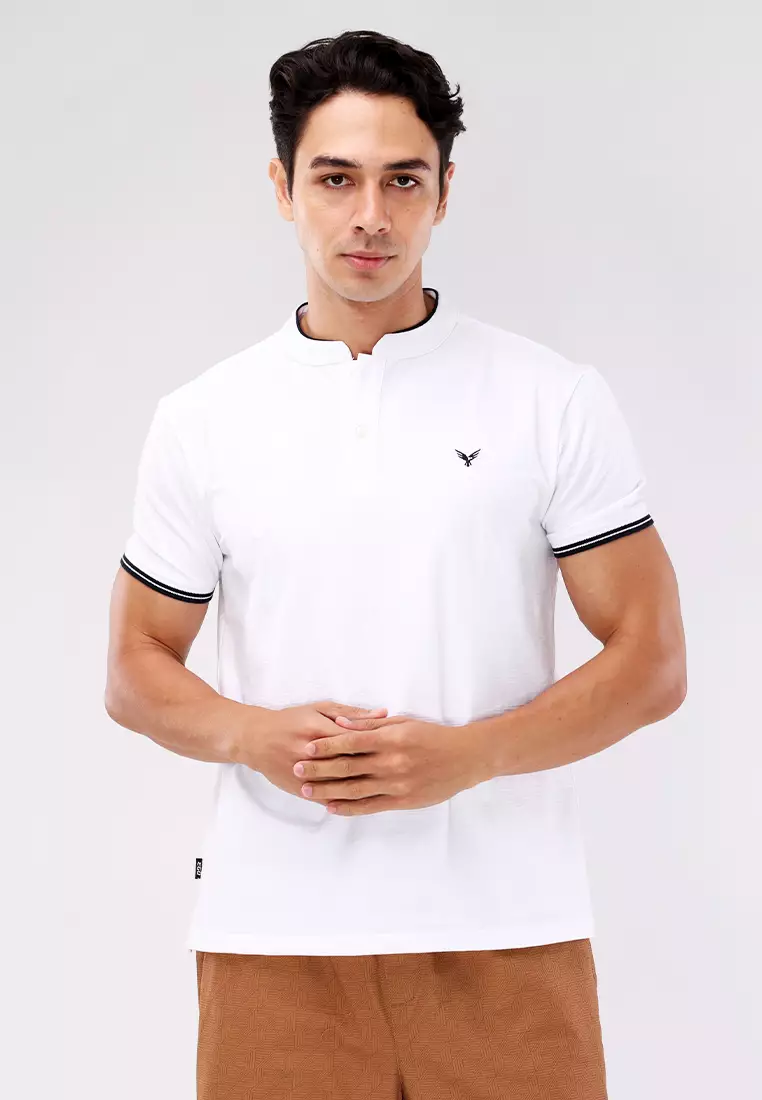 68% OFF Ego Henley Short Sleeves Comfort Fit