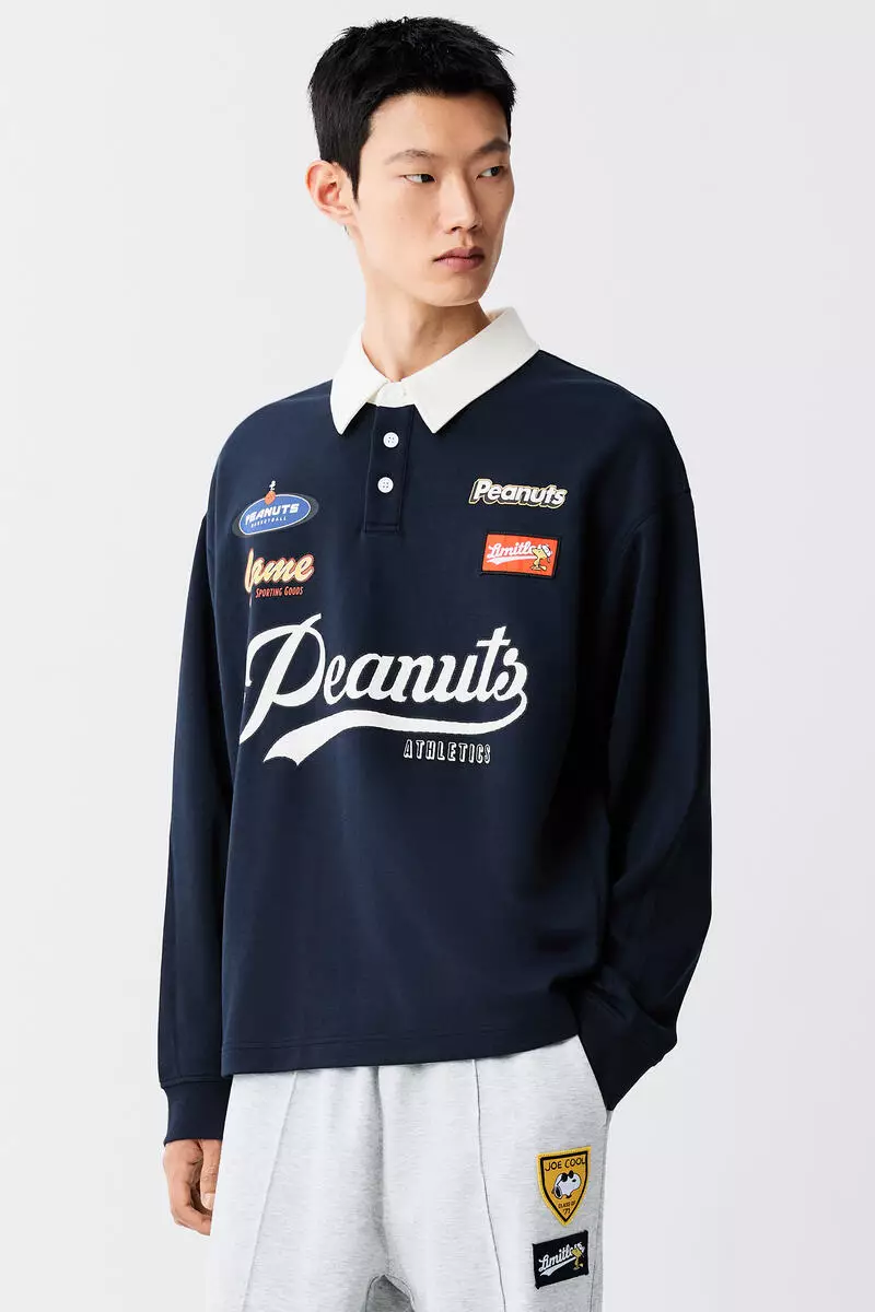 10% OFF H&M Loose Fit Printed rugby shirt