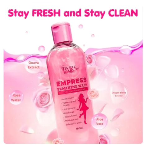 50% OFF 【B1T2】Bmrs Fresh All Day Empress Intimate Feminine Wash 150ml Gycolic Hyaluronic Moisture Comfort