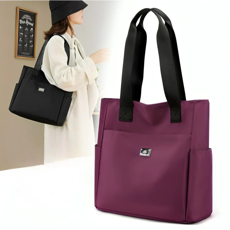 53% OFF New Korean Fashion Handbag Mom Women's bag canvas high-end texture Large capacity Shoulder #3515