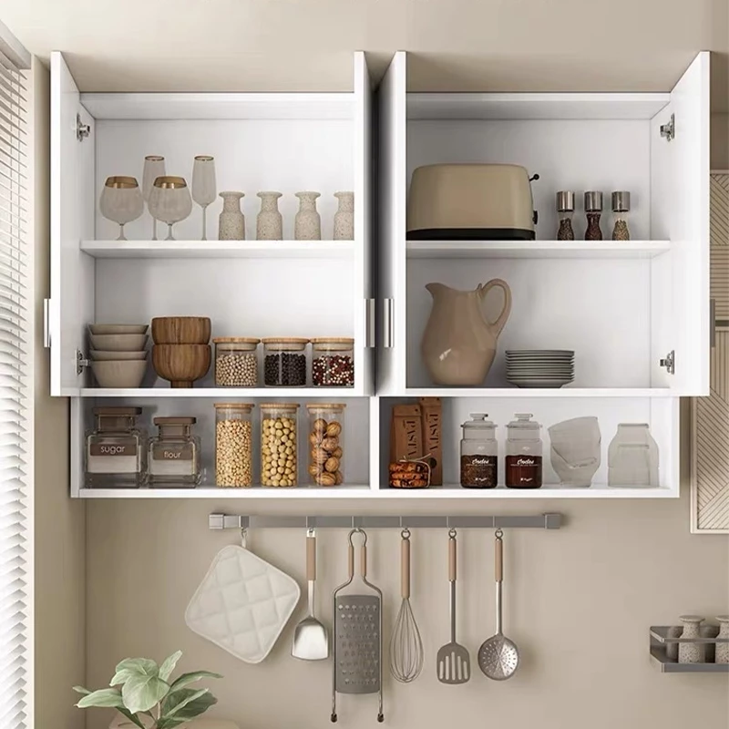 50% OFF EXINHOME Wooden Wall Cabinet Kitchen Cabinet Hanging Cabinet Cupboard for Kitchen Bathroom