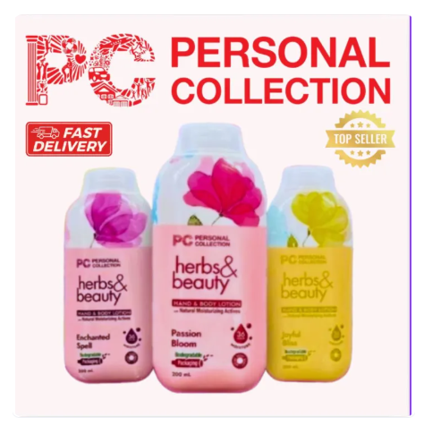 33% OFF PERSONAL COLLECTION HERBS AND BODY LOTION 200ml 100 percent Original and Legit