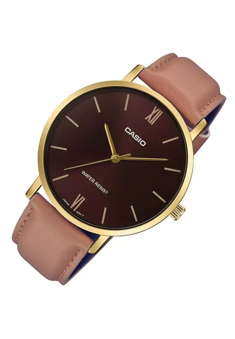25% OFF CASIO Analog Watch MTP-VT01GL-5B
