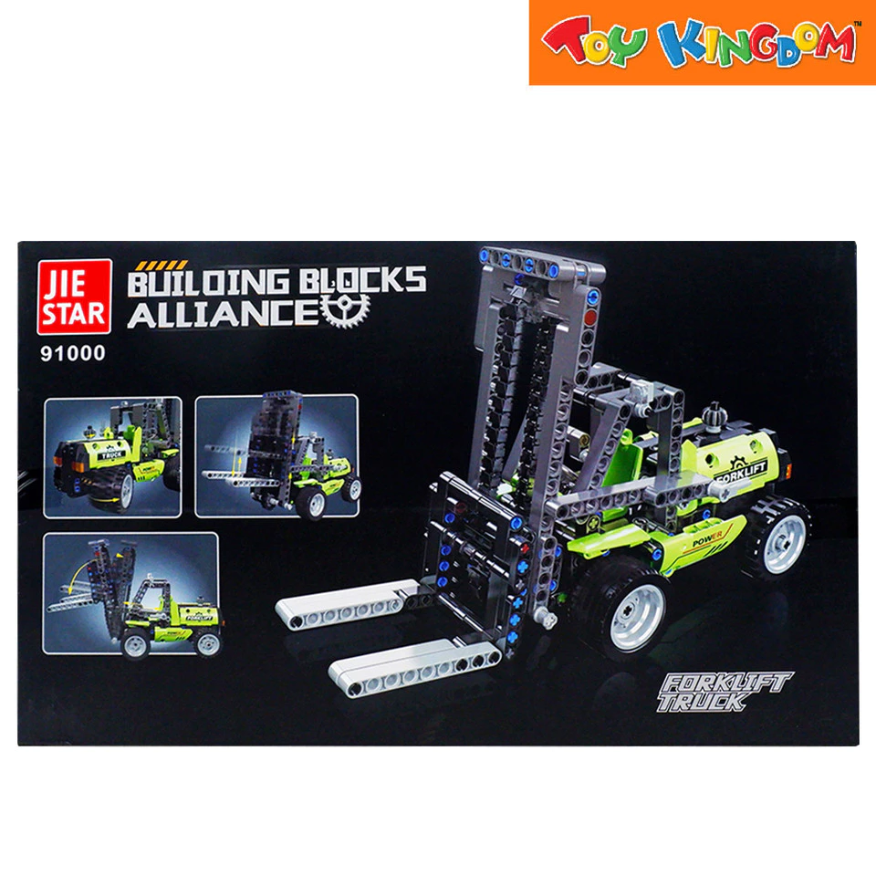 15% OFF Jie Star 91000 Forklift Truck 467 Pcs Building Blocks Alliance