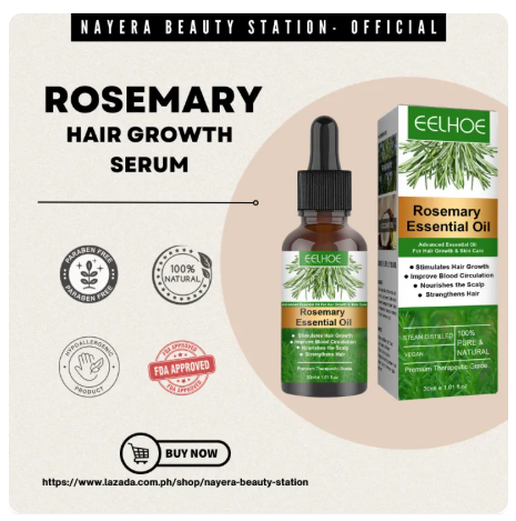 67% OFF Rosemary Hair Growth Serum Anti Hair Loss Products Fast Regrowth Essential Oil Repair Scalp Frizzy Thinning Damaged Hair Care