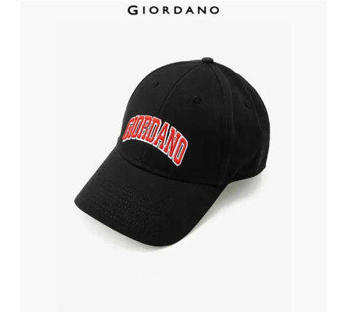 44% OFF GIORDANO Men Caps 100% Cotton Brand Embroidery Caps Breathable Sweat-Wicking Fashionable Casual Baseball Caps 01206021