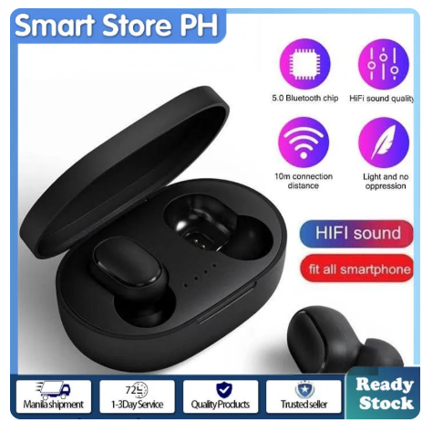 64% OFF A6S TWS Wireless Bluetooth Earphones Earbuds for Android IOS With Microphone Sports Headphones Noise Bluetooth Wireless Earphone Gaming Bluetooth