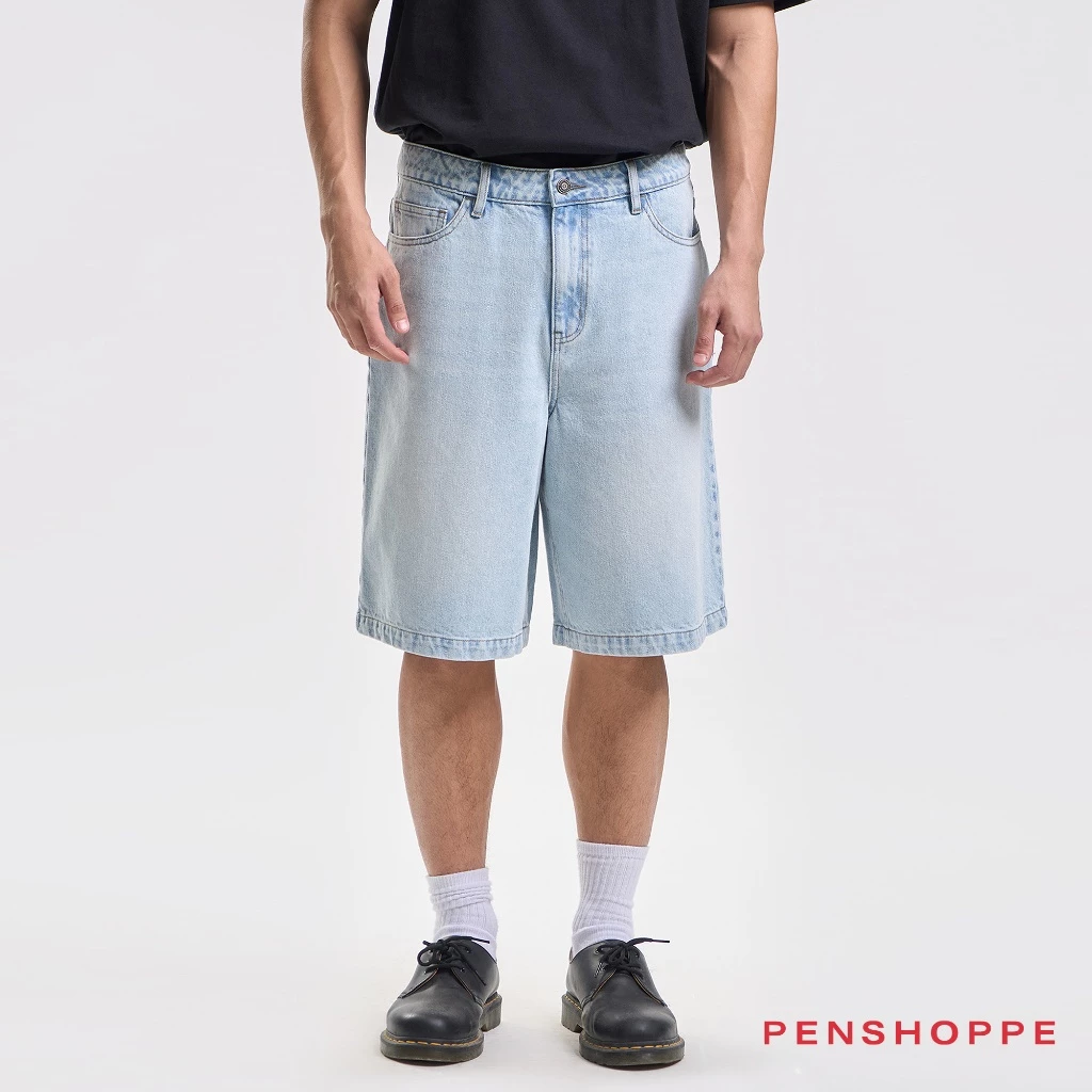 8% OFF Penshoppe Baggy Shorts For Men