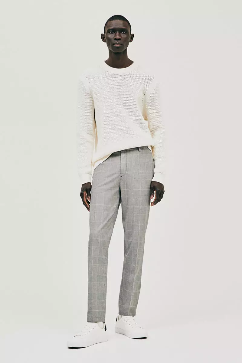 62% OFF Slim Fit Trousers