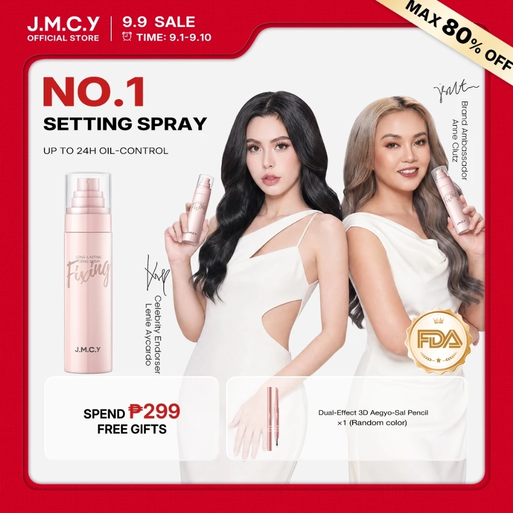 52% OFF JMCY Setting Spray Ultra Fine Mist Quick‑Drying Sweatproof Waterproof 24H Long‑Lasting All Day Makeup Lock Fixing Mist