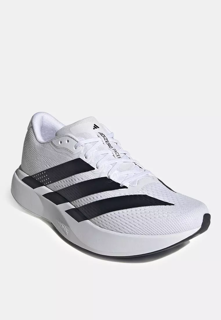 10% OFF ADIDAS Running Adizero Pacer Shoes Men White KZ6846