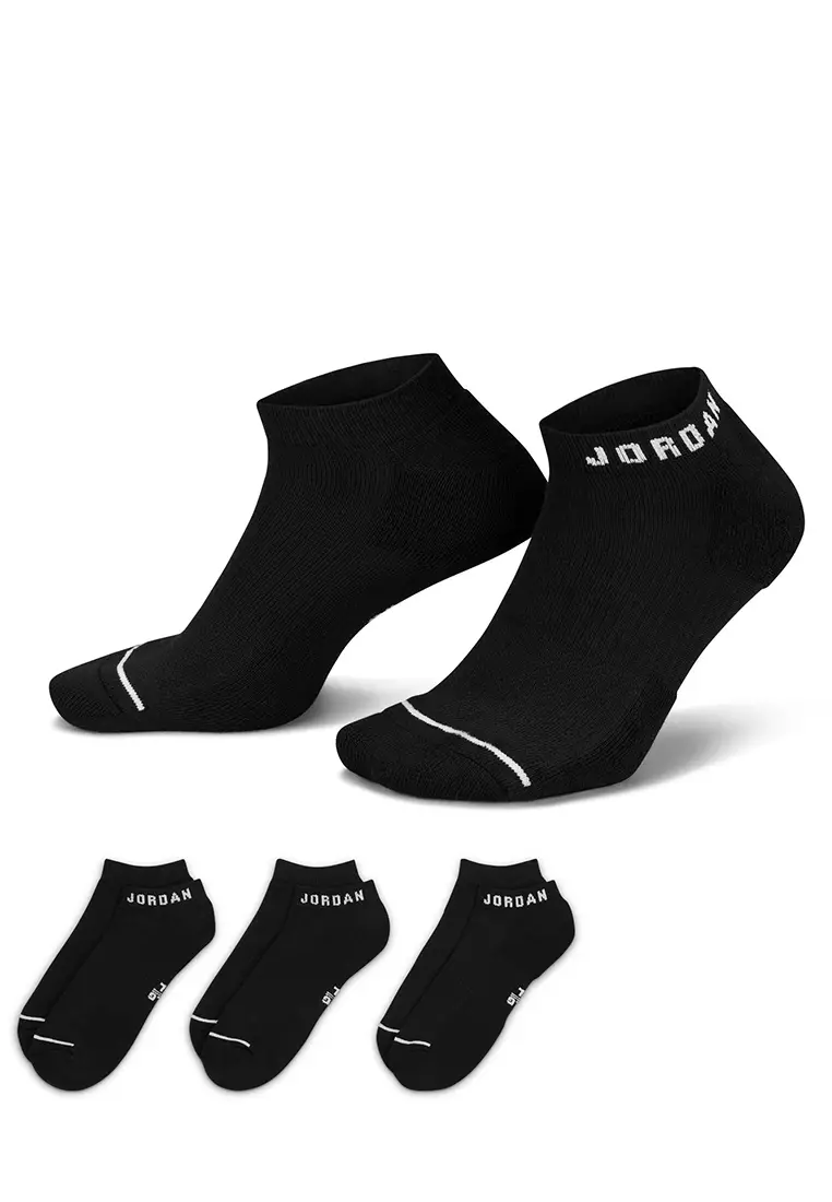 50% OFF JORDAN Everyday No-Show Socks (3 Pairs)