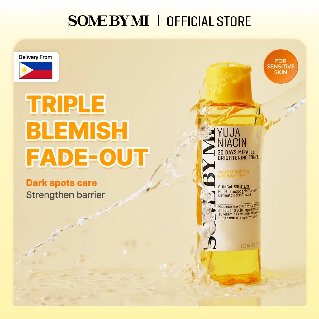 40% OFF [Some By Mi Official] Yuja Niacin 30 Days Miracle Brightening Toner 150ml | Brightening | 5% Niacinamide | Blemish Care | Dark Spot