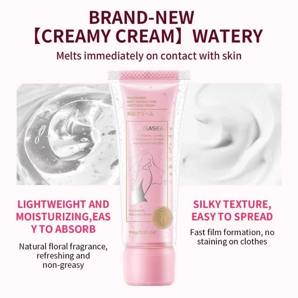 58% OFF AISASEA Niacinamide Double Tube Whitening Body Lotion 100g - 1/2/3Pcs