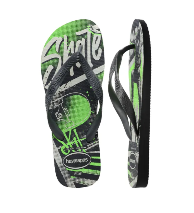 50% OFF Havaianas Men Top Athletic Flip Flops (New Graphite)