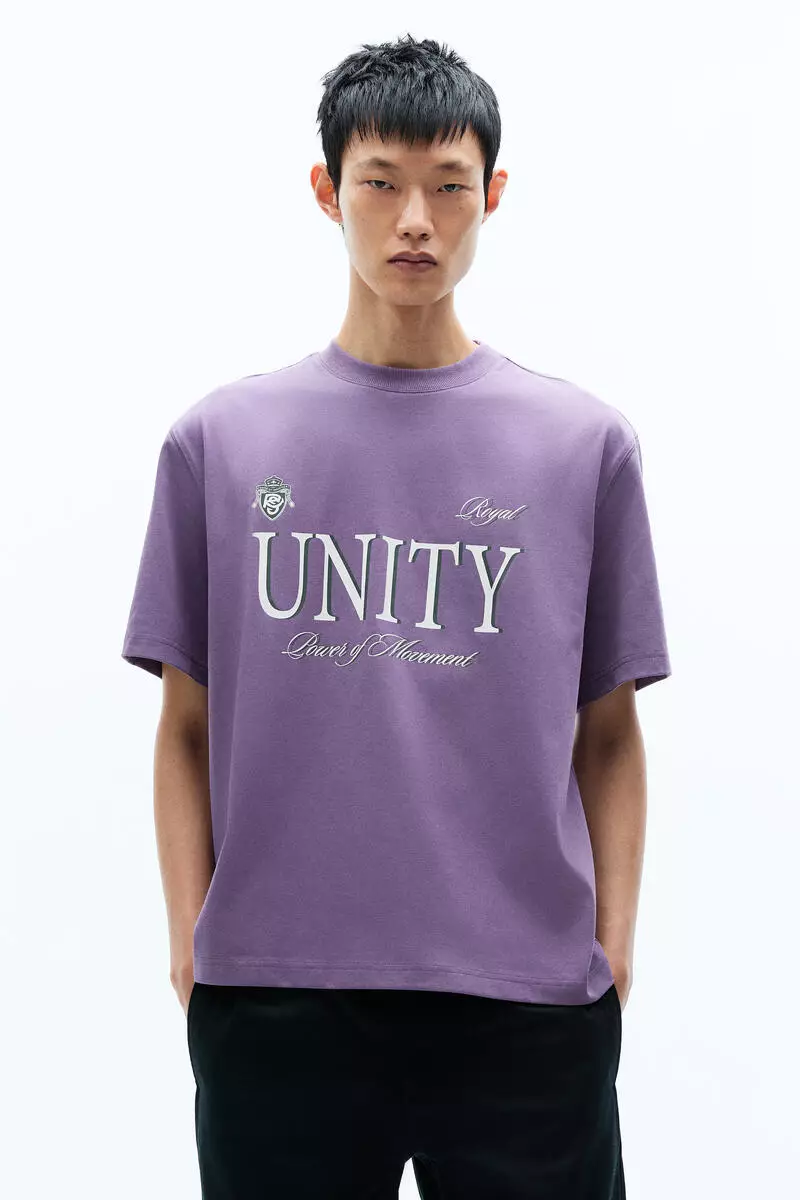 50% OFF H&M Loose Fit Printed T-shirt