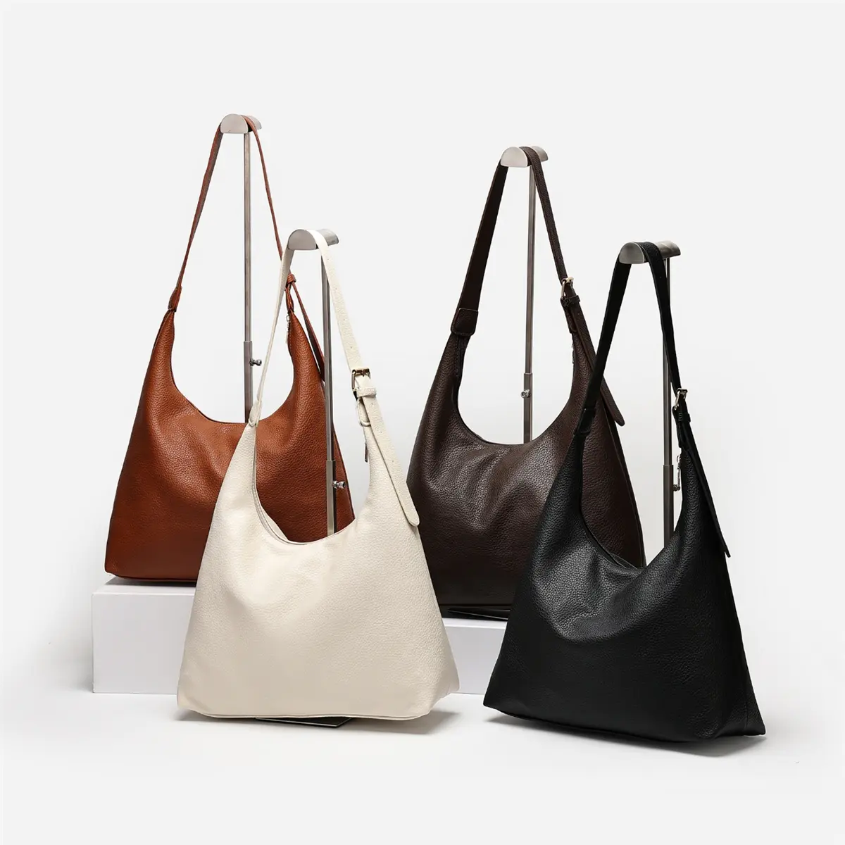 70% OFF JOUAKO Leather Women Soft Leather Shoulder Bag Large Crossbody Office Students Bags For Woman