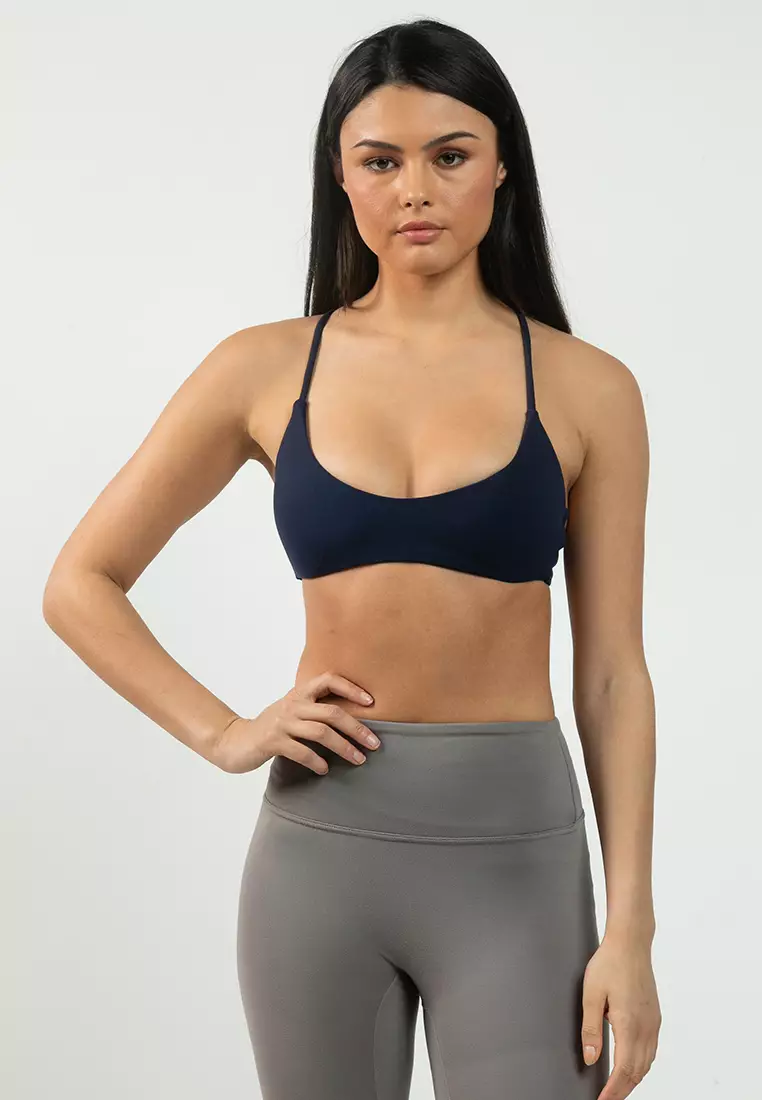 67% OFF Ultra Soft Minimal Strappy Crop Bra