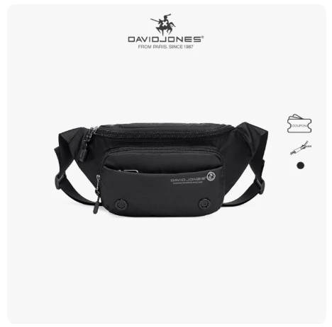 63% OFF David Jones Paris waist bag pouch fanny pack belt bag for men hip bag