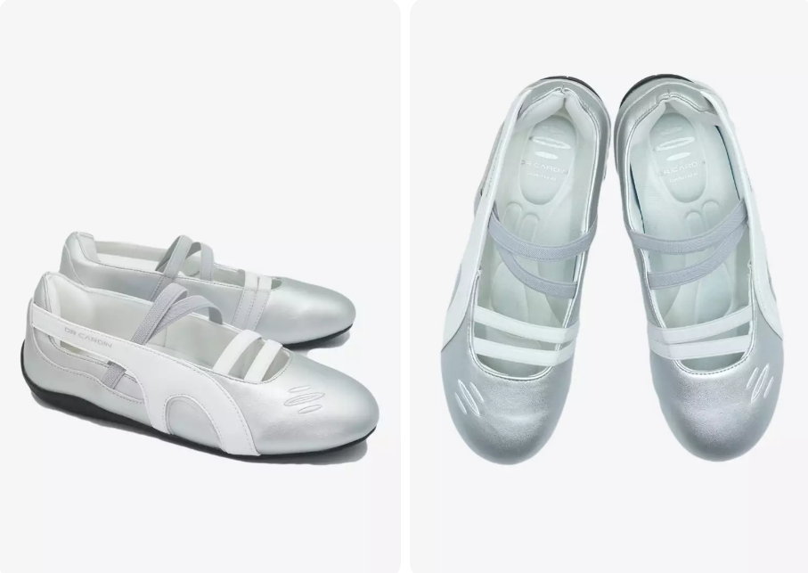 50% SALE Dr Cardin Drift Ballet Ladies Comfort Sneaker / MaryJanes