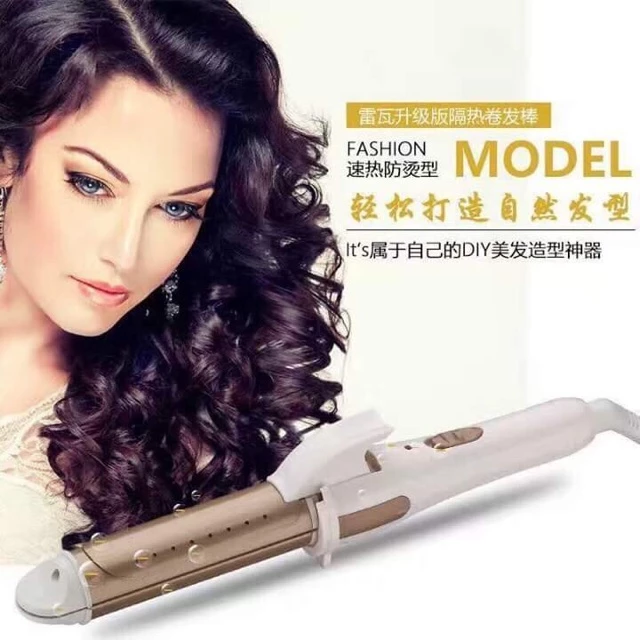 50% OFF Nova 809 2in1 Hair Straightener and Curler Professional Iron