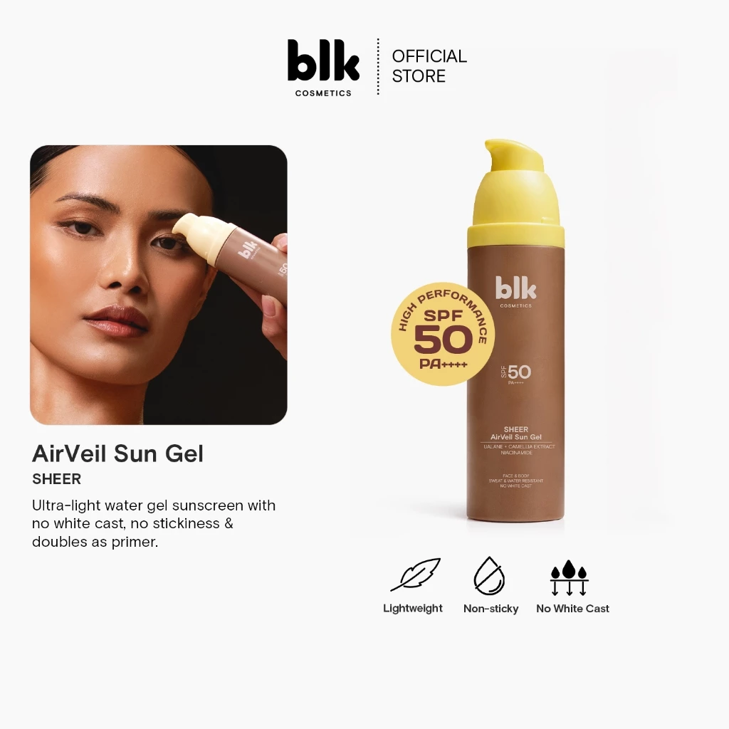 20% OFF blk cosmetics airveil sun gel spf 50 pa++++ (Sunscreen Gel)