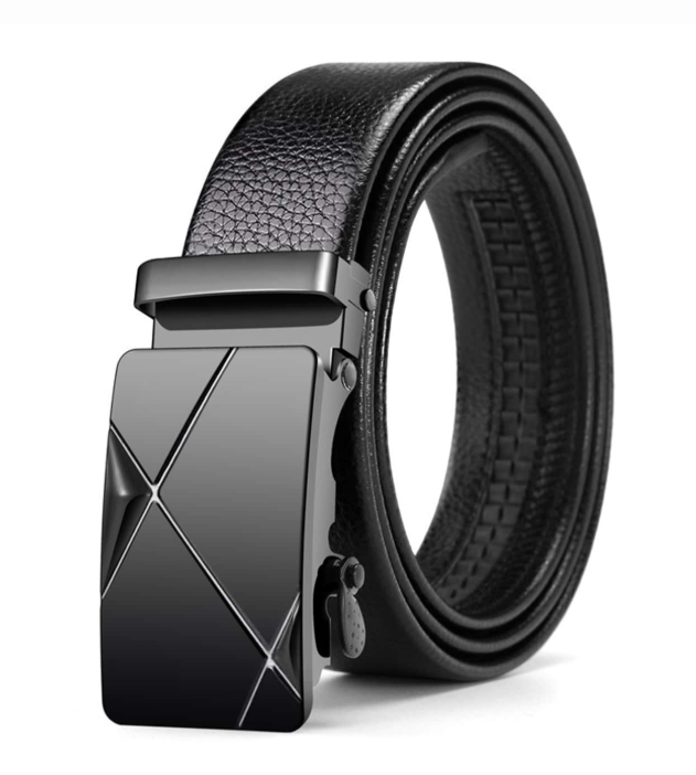 20% OFF Fashionable Automatic Pu Business Men Classic Black Glossy Belt Work Summer, Schoolcasual, Business, Boyfriend Husband Father Dad Men Gift, Daily Wear, Fashion, Teen, Outdoor, Vacation, Athletic