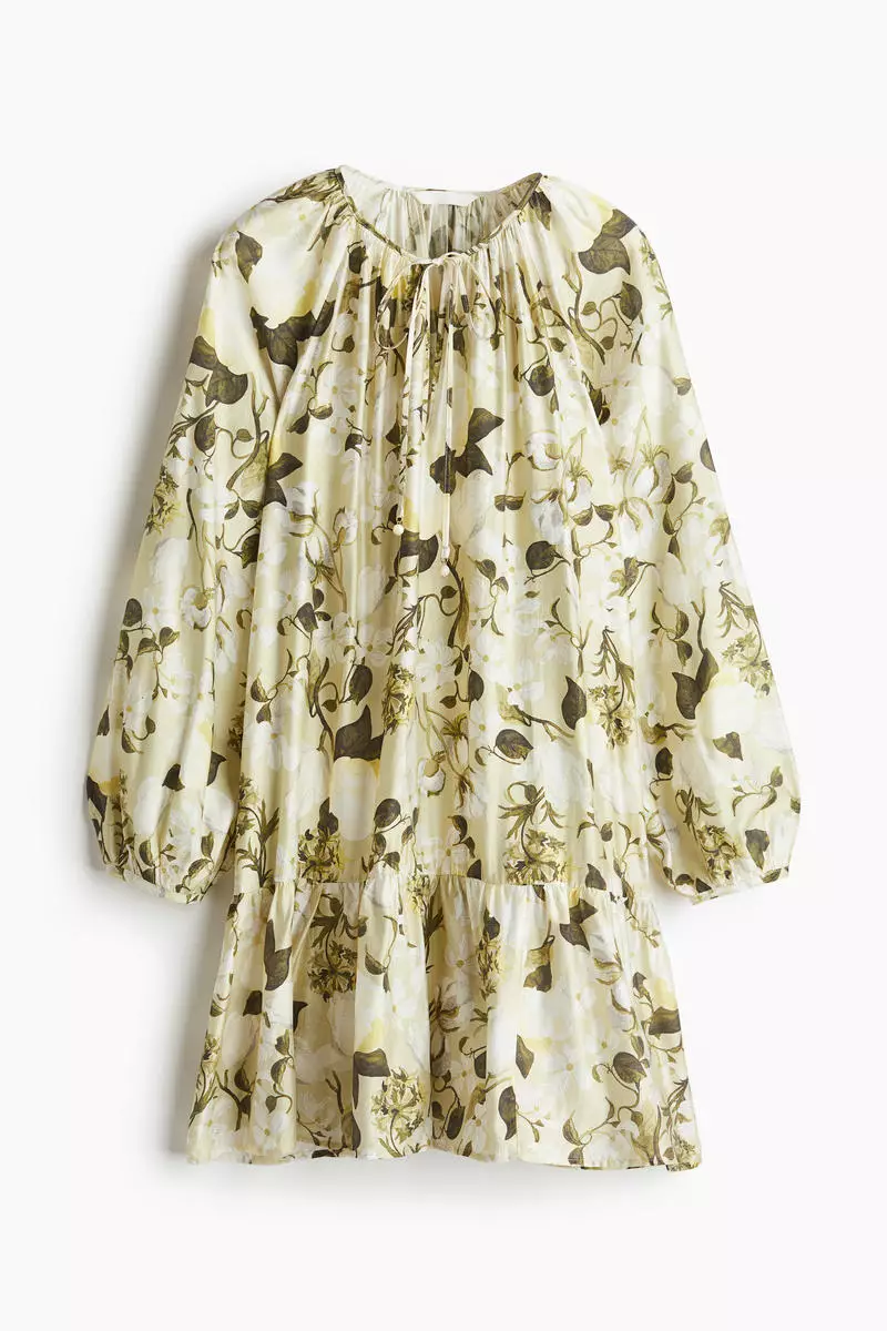 24% OFF H&M Tie-detail dress