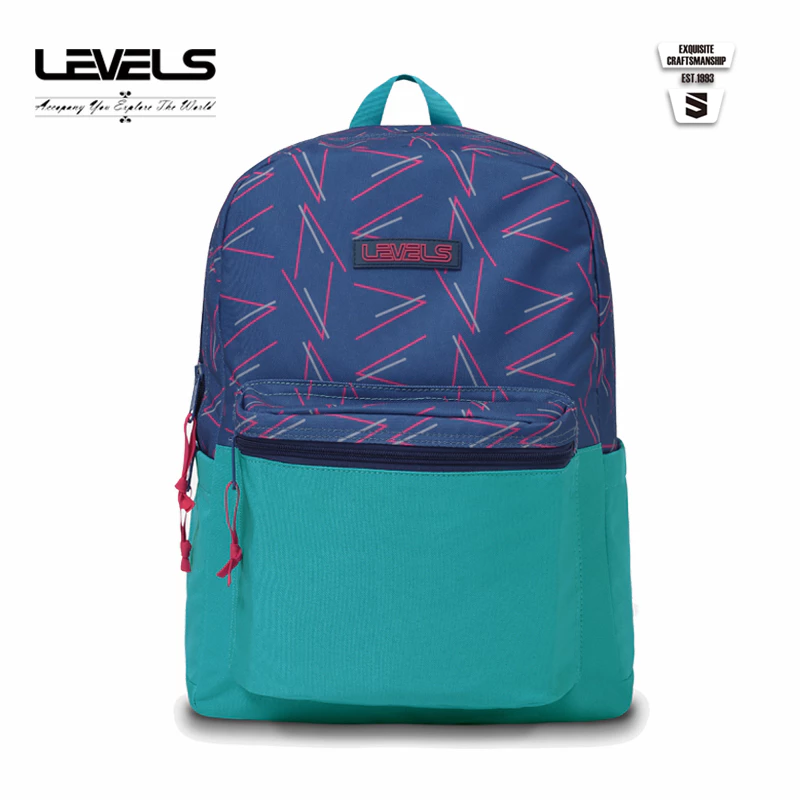 20% OFF LEVELS B5001 Backpack Waterproof High-Quality Unisex Bag Bagpack With Side Pockets
