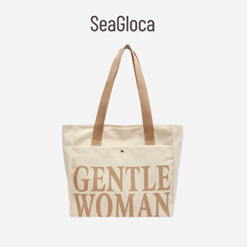 41% OFF SeaGloca Fashion Lightweight Canvas Large Capacity Shoulder Tote Bag For Woman No 1580